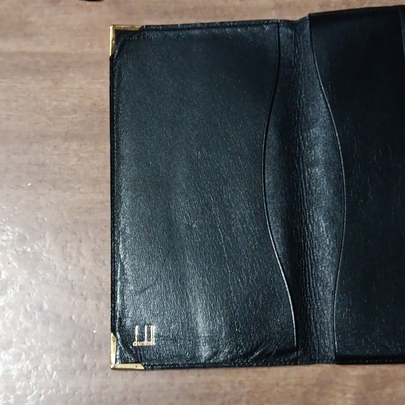 NWOT DUNHILL BLACK LEATHER WALLET - Picture 3 of 7